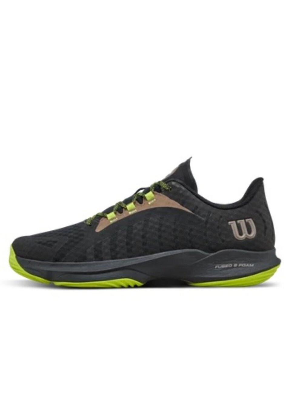 Wilson Hurakn Pro Tennis Shoes Black/Lime Green - Men's Size 11.5 - New in Box